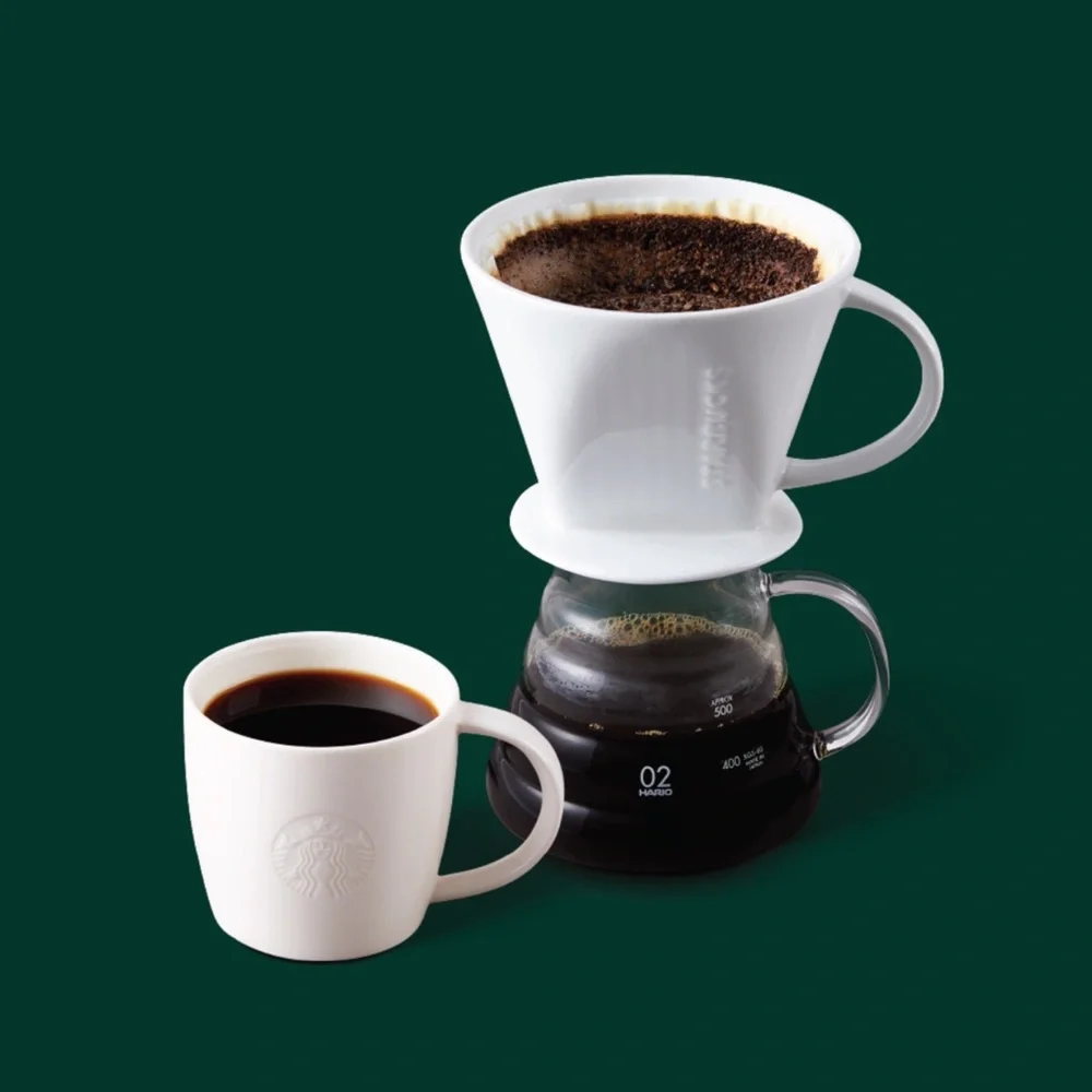 Starbucks great pour